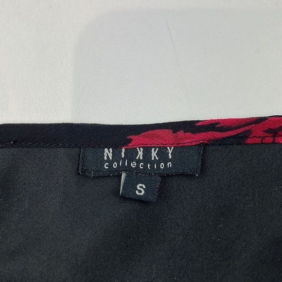 Nikki Collection elegant full  length flared dress with sequins - Picture 3 of 9